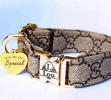 gucci collars for cats|Gucci spiked dog collar.